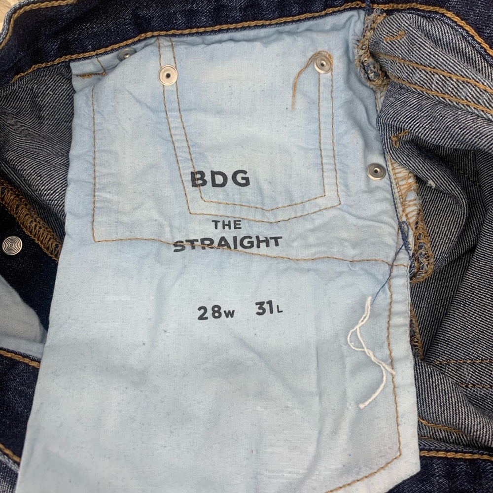 Urban Outfitters BDG Button Fly Distressed Shorts - Picture 7 of 11